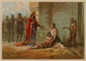 Clovis II, koning van Frankrijk (637-657/658) door French School