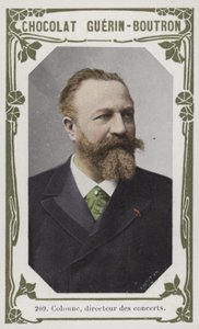 Colonne, directeur van de concerten