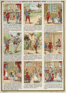Stripverhaal - De Schone met het Gouden Haar
