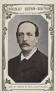 Graaf Albert de Mun, Academie-Francaise door French School