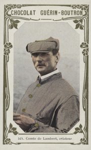 Graaf de Lambert, Aviator