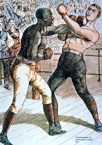 Corbett-Jackson: 61 Ronden voor een Geen Wedstrijd! 1891 door French School