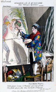 Kostuum voor Dugazon in de rol van Monsieur Fougère in L