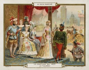 Kostuum in 1400 - het toernooi door French School