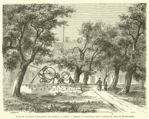 Binnenplaats van het oude Observatorium van de jezuïeten in Peking door French School