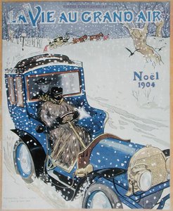 Omslag voor het kerstnummer van het tijdschrift 