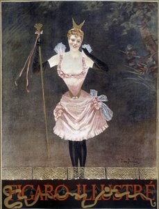 Danser - omslag van de "Figaro Illustrated", n.d.