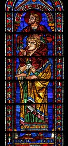 Daniël met St. Marcus op zijn schouders door French School