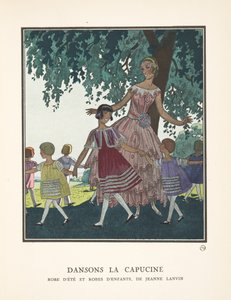 Dansons la Capucine, uit een collectie modeplaten