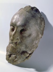 Dodenmasker van Henri IV (1553-1610) koning van Frankrijk door French School