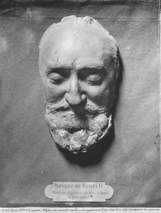 Doodsmaske van Hendrik IV van Frankrijk, 1793