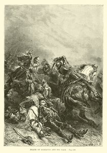 Dood van Gustavus en zijn page door French School
