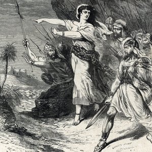Deborah leidt het volk van Israël door French School