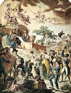 Besluit van de Nationale Conventie tot Afschaffing van de Slavernij in de Kolonies, 4 februari 1794 door French School