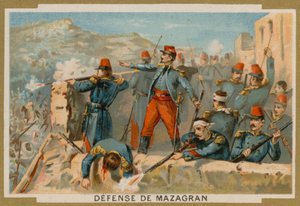 Verdediging van Mazagran door de Fransen, Algerije, 1840