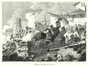 Heroïsche verdediging van Girona door French School