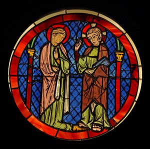 Christus met een vrouw, ex Ste Chapelle