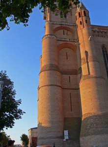 Afbeelding van de westelijke toren door French School