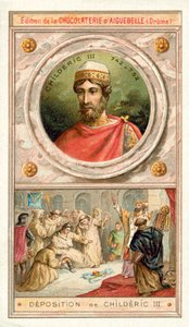 Aftreden van Childerik III, 752