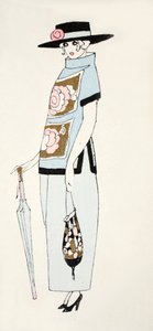Ontwerp voor een dagjurk, c.1919