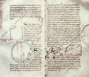 Diagrammen van metingen en tekst door French School