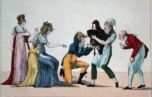 Dindonnade of De rivaal van het vaccin, ca. 1800