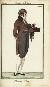 Directoire heer in gala mode door French School