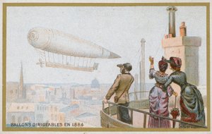 Luchtschip in 1884
