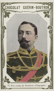 Don Jaime de Bourbon van Spanje door French School
