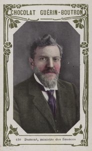 Dumont, minister van Financiën