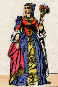 Dynastie van de Valois: Portret van Maria van Engeland (Mary Tudor).