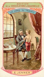 Edward Jenner, Engelse arts en wetenschapper die een vaccin tegen pokken ontdekte
