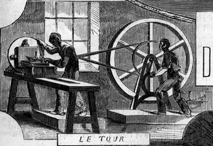 Electrotypie werkplaatsen door French School