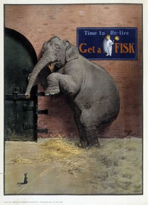 Olifant bang voor een muis - in "Theater Magazine", sep 1925