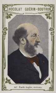 Emile Augier, schrijver door French School