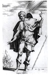 Empedocles (ca.490-435 v.Chr.) door French School