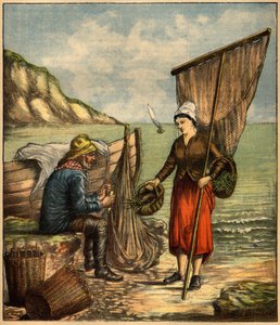 Gravure in "La Terre Illustree" nr. 86 van 23 juni 1892 door French School