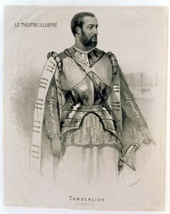 Enrico Tamberlick als Othello, uit The Illustrated Theatre door French School