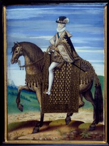 Ruiterportret van Henri IV (1553-1610)