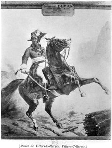Ruiterportret van Thomas Alexandre Dumas (1762-1806)