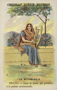 Erato, de muze van lyrische poëzie