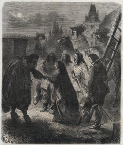 Ontsnapping van Maria de Medici uit het kasteel van Blois op 22 februari