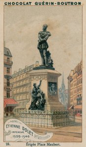Etienne Dolet, Drukker, 1509-1546, Opgericht op Place Maubert door French School