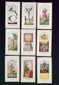 Etteilla Tarot kaarten door French School