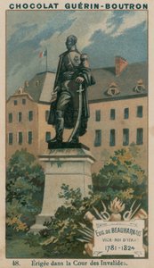 Eugène de Beauharnais, Onderkoning van Italië, 1781-1824, Opgericht in de Cour des Invalides