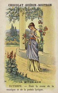 Euterpe door French School