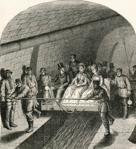 Excursie in de riolen van Parijs, uit 
