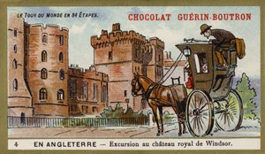 Excursie naar het koninklijk kasteel van Windsor, Engeland door French School