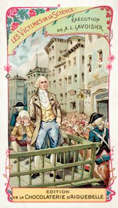 Executie van Antoine Lavoisier, 1794 door French School
