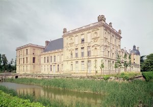 Buitenaanzicht van het kasteel, gebouwd 1518-49 door French School